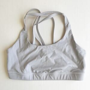 Lululemon Energy Bra White Size 8